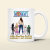 Personalized Gifts For Mom Coffee Mug Mommy Heart Of Gold 011KAPU260324PA