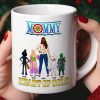Personalized Gifts For Mom Coffee Mug Mommy Heart Of Gold 011KAPU260324PA