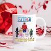 Personalized Gifts For Mom Coffee Mug Mommy Heart Of Gold 011KAPU260324PA