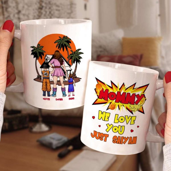 Personalized Gifts For Mom Coffee Mug Mommy We Love You 03QHDT150324HH
