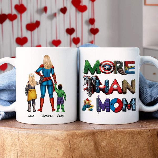 Personalized Gifts For Mom Coffee Mug More Than A Mom 03QHHN200124PA