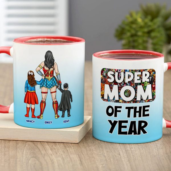 Personalized Gifts For Mom Coffee Mug Super Mom Of The Year 02ohpu270324pa