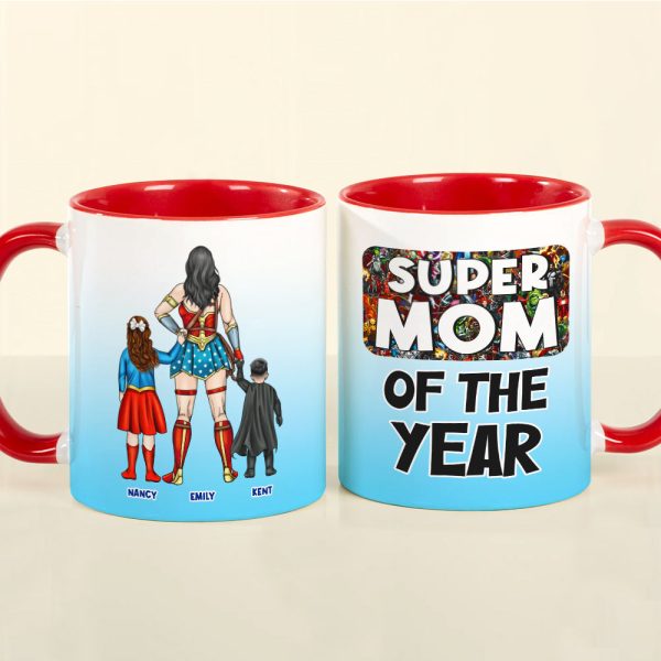 Personalized Gifts For Mom Coffee Mug Super Mom Of The Year 02ohpu270324pa
