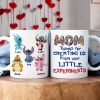 Personalized Gifts For Mom Coffee Mug Thanks For Creating Us 01htpu070324