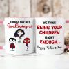 Personalized Gifts For Mom Coffee Mug Thanks For Not Swallowing Us 06NADT270324HA