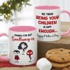 Personalized Gifts For Mom Coffee Mug Thanks For Not Swallowing Us 06NADT270324HA