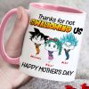 Personalized Gifts For Mom Coffee Mug Thanks For Not Swallowing Us 06NAHN180324HA