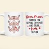 Personalized Gifts For Mom Coffee Mug Thanks For Wiping Our Butt