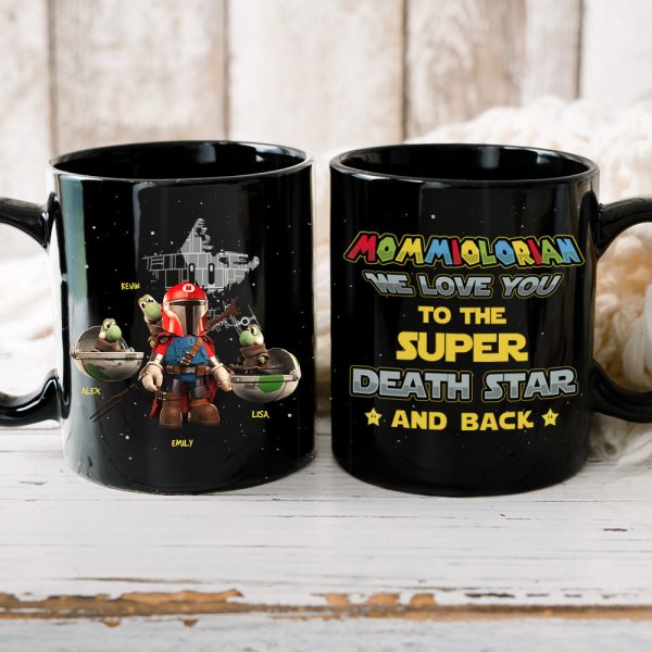 Personalized Gifts For Mom Coffee Mug We Love You To The Super Star And Back 01HTHN200324