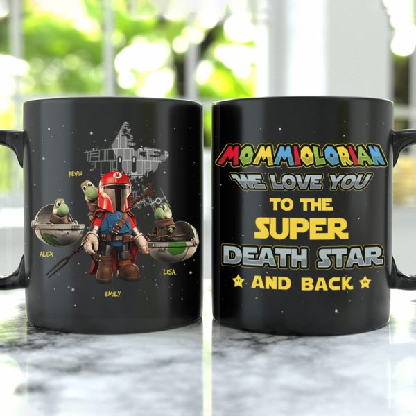 Personalized Gifts For Mom Coffee Mug We Love You To The Super Star And Back 01HTHN200324