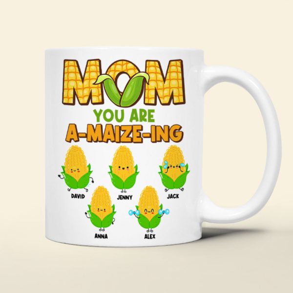 Personalized Gifts For Mom Coffee Mug You Are A-Maize-Ing Mother's Day Gifts