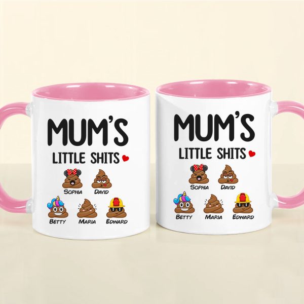 Personalized Gifts For Mom Drinkware Family Little Shit 05DTDT010324