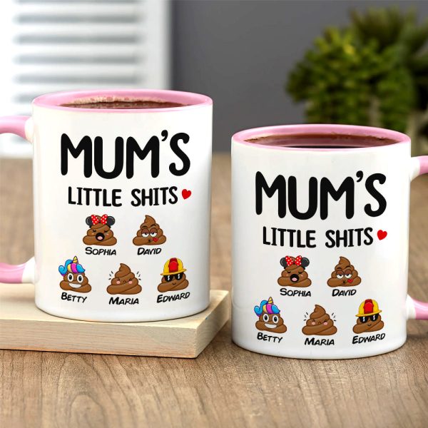 Personalized Gifts For Mom Drinkware Family Little Shit 05DTDT010324