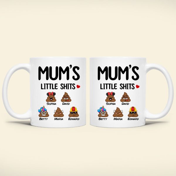 Personalized Gifts For Mom Drinkware Family Little Shit 05DTDT010324