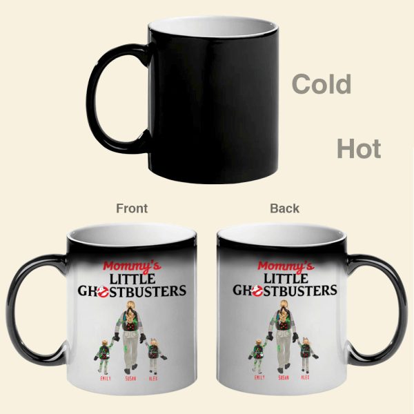 Personalized Gifts For Mom Magic Mug Mom And Kids Ghost Hunting Squad 04QHHN280324