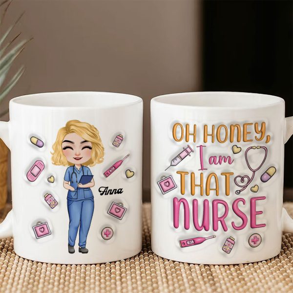 Personalized Gifts For Nurse Coffee Mug 03NATI190624HH
