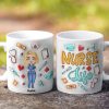 Personalized Gifts For Nurse Coffee Mug, Nurse Life 05dgti230724hh