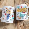 Personalized Gifts For Nurse Coffee Mug, Nurse Life 05dgti230724hh