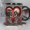 Personalized Gifts For Skull Couple Coffee Mug 03ohti041224