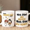 Personalized Gifts For Step Dad Coffee Mug Not Dad By Blood But Dad By Heart 01QHPU230124 Father's Day Gifts