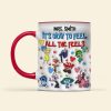 Personalized Gifts For Teacher Accent Mug All The Feels 01XQMH080824