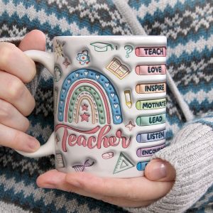 Personalized Gifts For Teacher Christmas Coffee Mug 01ACDT060924