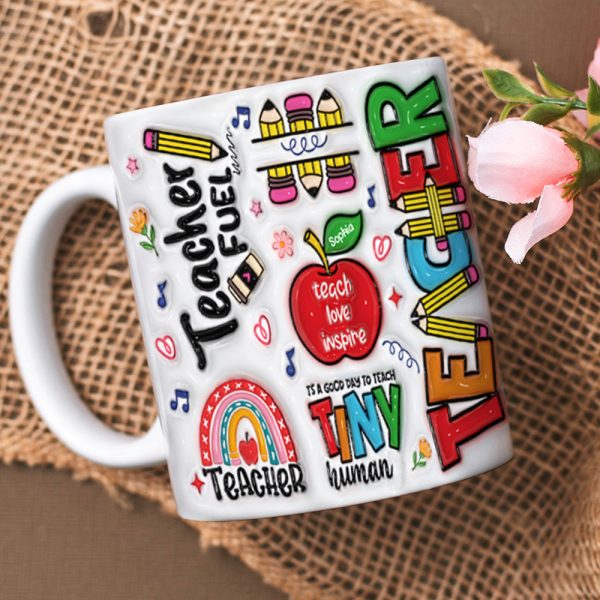 Personalized Gifts For Teacher Christmas Coffee Mug 07ACDT060924