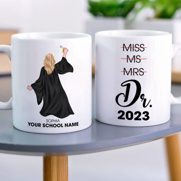 Personalized Graduation Mug, Gift For Graduates