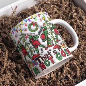 Personalized Green Christmas Funny Coffee Mug 05ACDT060924