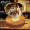 Personalized Heart Crystal Photo Keepsake