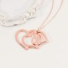 Personalized Heart Name Necklace in Stainless Steel