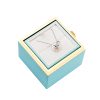 Personalized Heart Name Pendant Necklace with Rose Gift Box