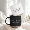 Personalized Hubby Wifey Couple Gift Pottery Mug HA75 898916