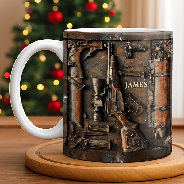 Personalized Hunting Enthusiast Gear - Personalized Custom Coffee Mug - HTG005_MG