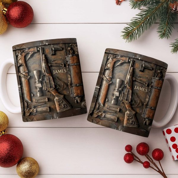 Personalized Hunting Enthusiast Gear - Personalized Custom Coffee Mug - HTG005_MG