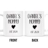 Personalized Love Heart Special Year Mug - Personalized Custom Coffee Mug - FAM247_MG