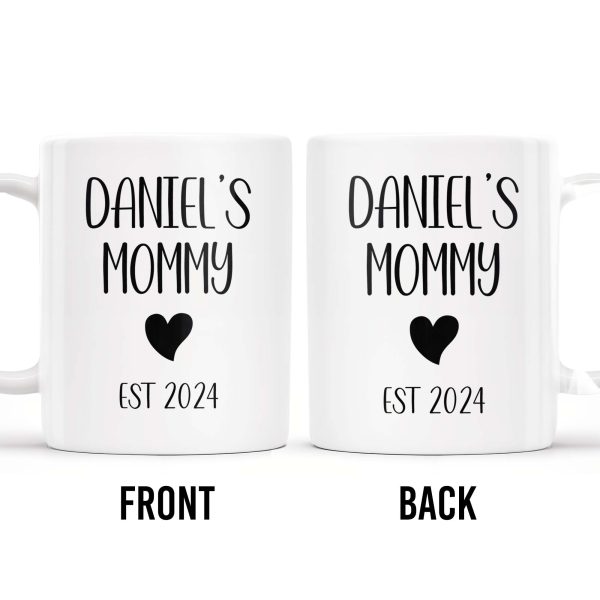 Personalized Love Heart Special Year Mug - Personalized Custom Coffee Mug - FAM247_MG