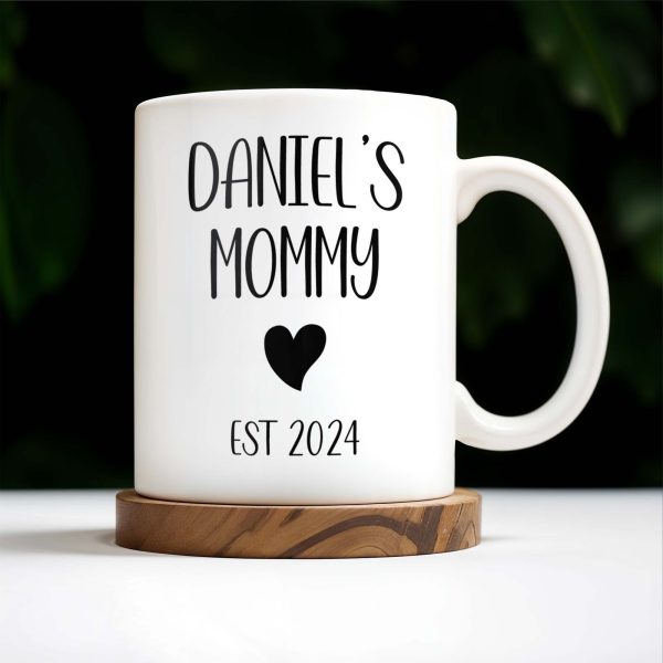 Personalized Love Heart Special Year Mug - Personalized Custom Coffee Mug - FAM247_MG