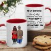 Personalized Mother's Day Mug for Daughter - Custom Gift From Mom