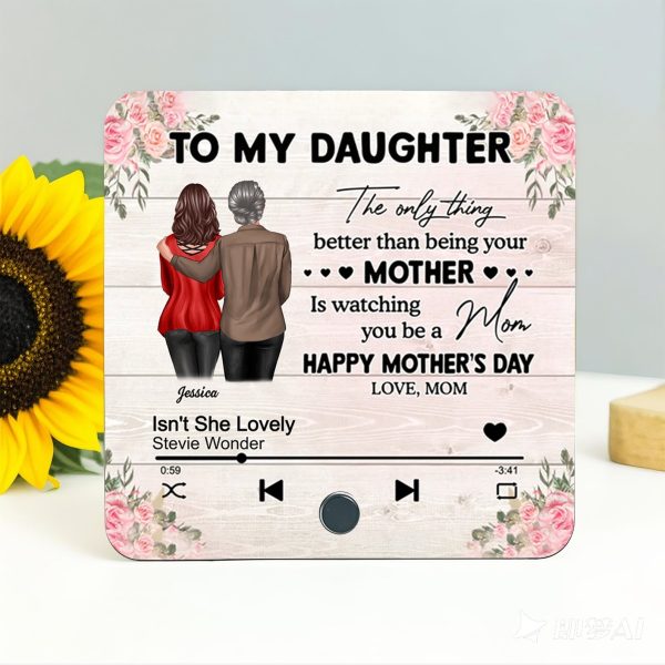 Personalized Mother's Day Mug for Daughter - Custom Gift From Mom