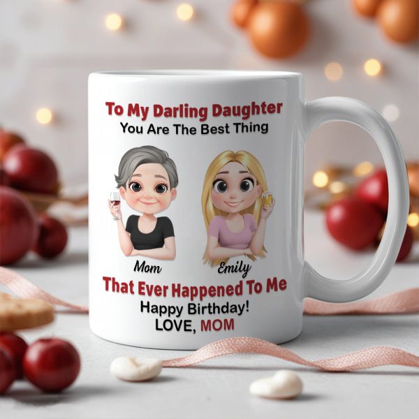 Personalized Mother's Day Mug The Best Thing That Ever Happened to Me Personalized Gift for Mother's Day & Birthday