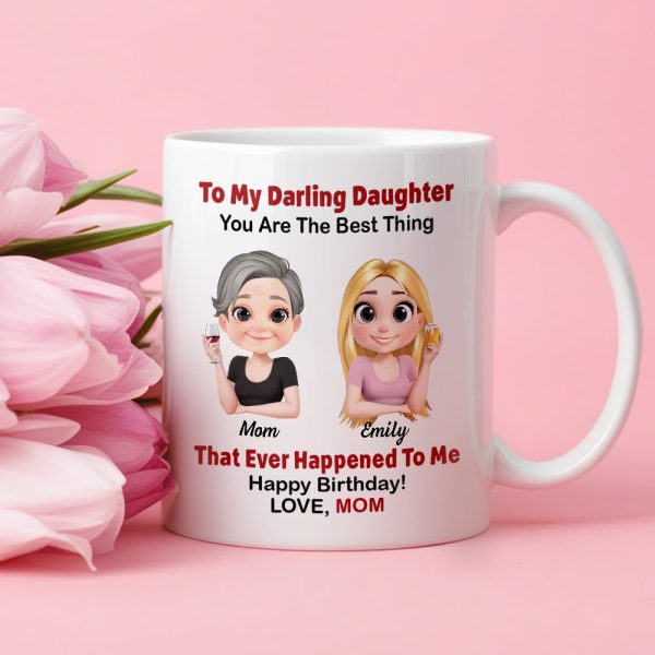Personalized Mother's Day Mug The Best Thing That Ever Happened to Me Personalized Gift for Mother's Day & Birthday