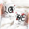 Personalized Mouse Couple Mug, Gift For Couples
