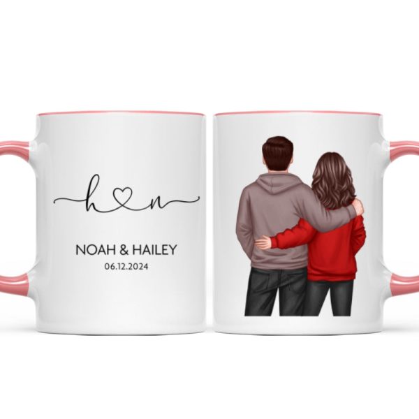 Personalized Mr & Mrs Coffee Mugs, Husband and Wife Mr and Mrs Mug, Anniversary Gift for him, Gift for her