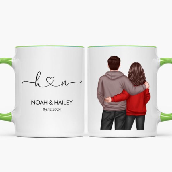 Personalized Mr & Mrs Coffee Mugs, Husband and Wife Mr and Mrs Mug, Anniversary Gift for him, Gift for her