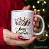 Personalized Mug Barber Buffalo Plaid Christmas, Barbershop Gift