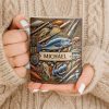 Personalized Mug For Fishing Enthusiasts - Personalized Custom Coffee Mug - FISH019_MG