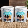 Personalized Mug for Mother and Daughters Heartwarming Family Gift with Custom Names, Great for Mother's Day or Family Gatherings