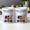 Personalized Mug for Mother and Daughters Heartwarming Family Gift with Custom Names, Great for Mother's Day or Family Gatherings