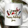 Personalized Mug Hair Stylist Buffalo Plaid Christmas, Hair Hustler Gift